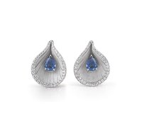 Boucles d'oreilles Annamaria Cammilli Femme Premiere Color in Or blanc Zaffiro 0.78 Ct GOR2078W - GOR2078W